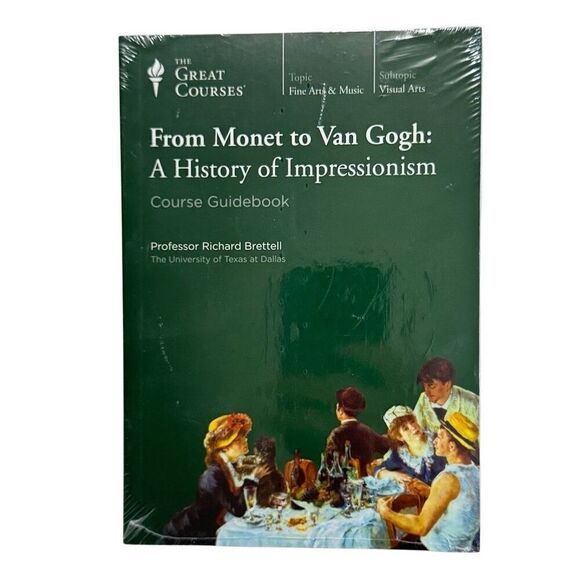 The Great Art Courses From Monet to Van Gogh History of Impressionism DVD & Book - Picture 1 of 5